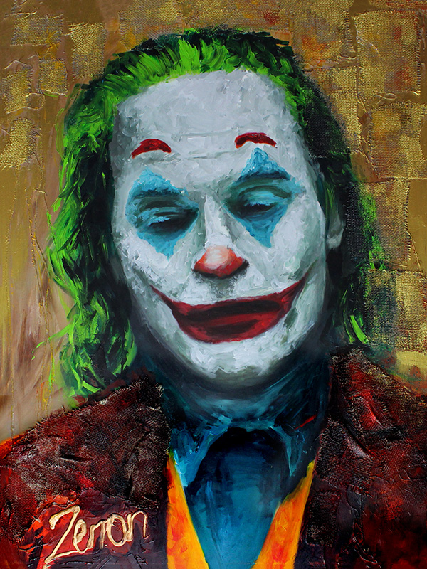 Joker film schilderij online kopen zenon