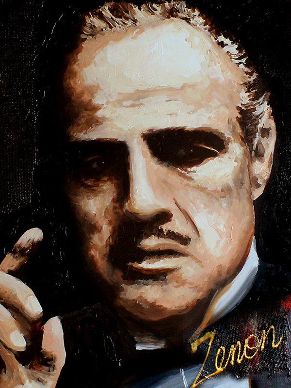 The Godfather marlon brando Don Corleone online kopen zenon