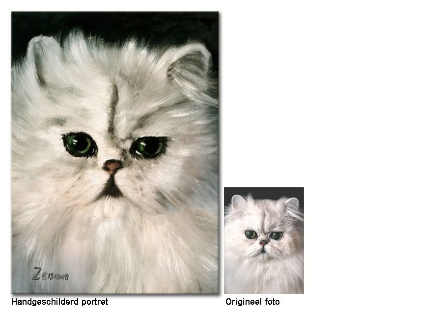 portret kat